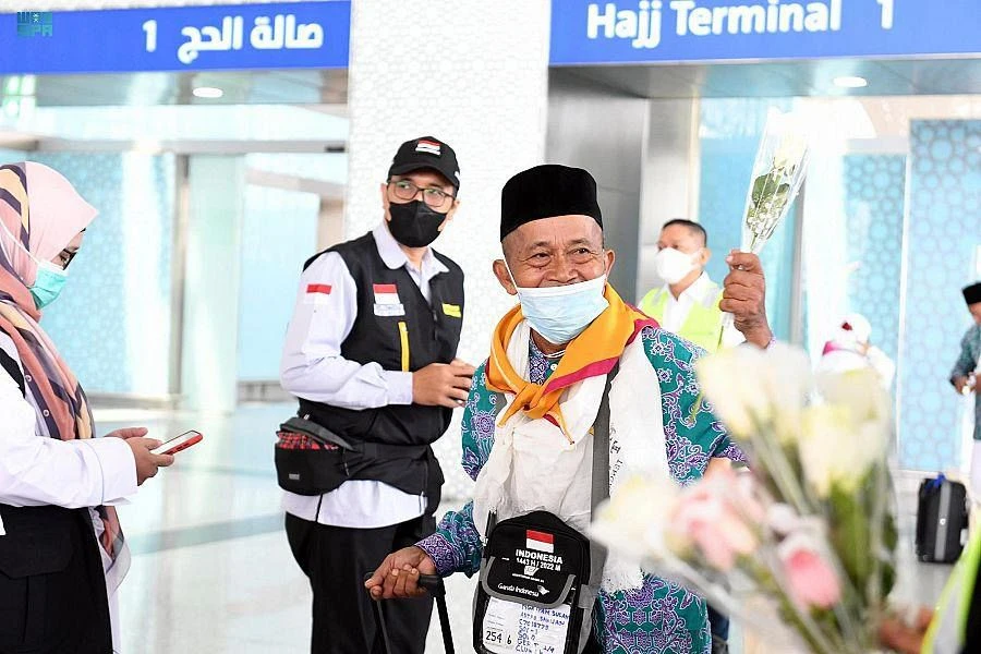 A total of 147,094 pilgrims of different nationalities had reached Madinah as of Saturday. (File/SPA)