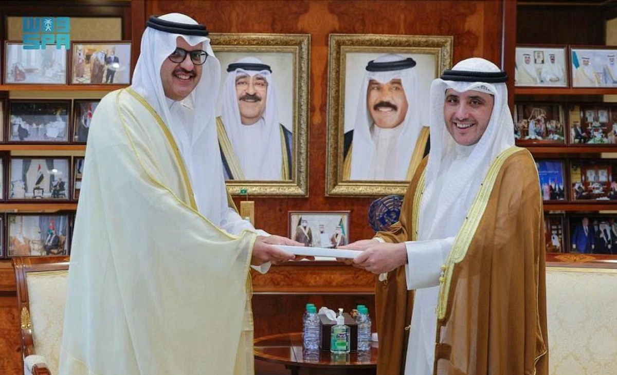 King Salman sends written letter to Kuwait emir