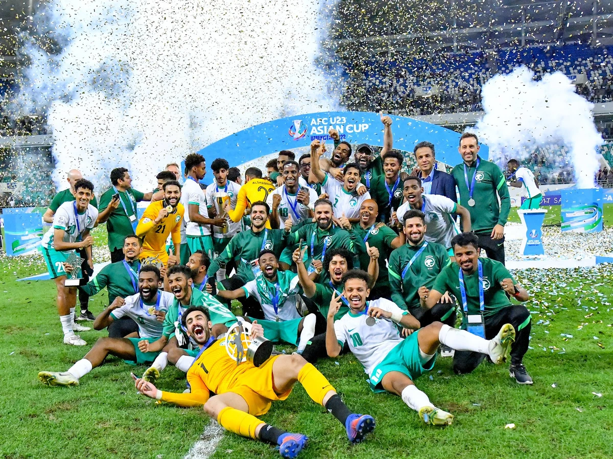 Glory for Saudi Arabia: Young Falcons defeat Uzbekistan 2-0 to win first-ever AFC U-23 Asian Cup