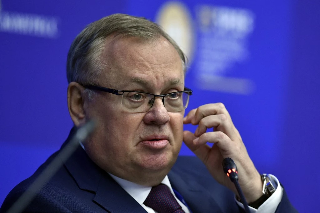 VTB Bank CEO Andrey Kostin. (AFP)