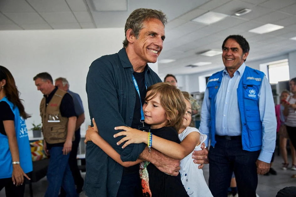 Ben Stiller says ‘really tough’ to see Ukraine refugees’ plight