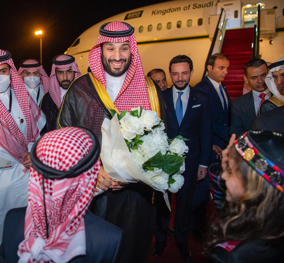 Saudi crown prince arrives in Jordan as regional tour continues