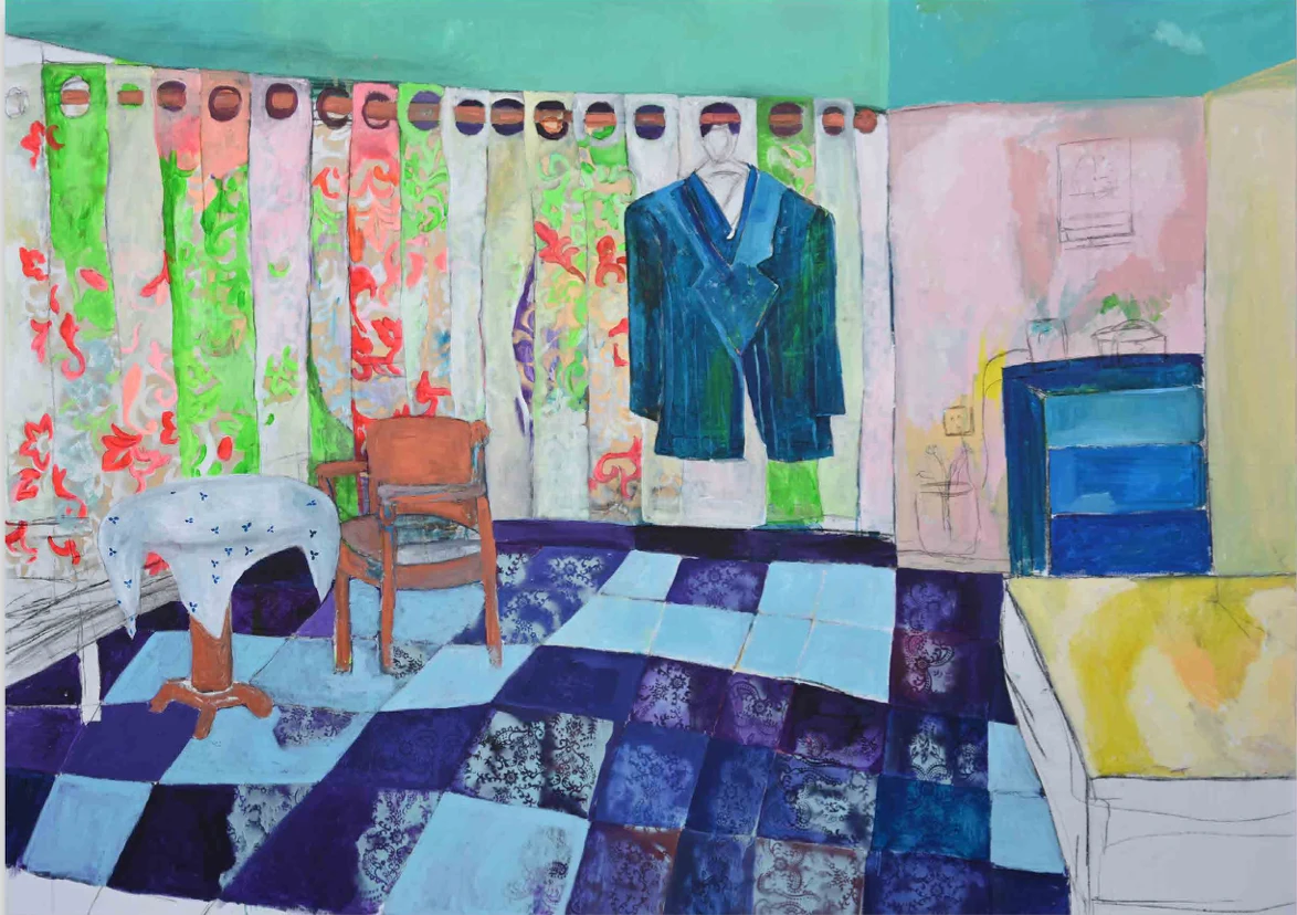 Artist Rana Samara explores intimate space in new exhibit at Zawyeh Gallery