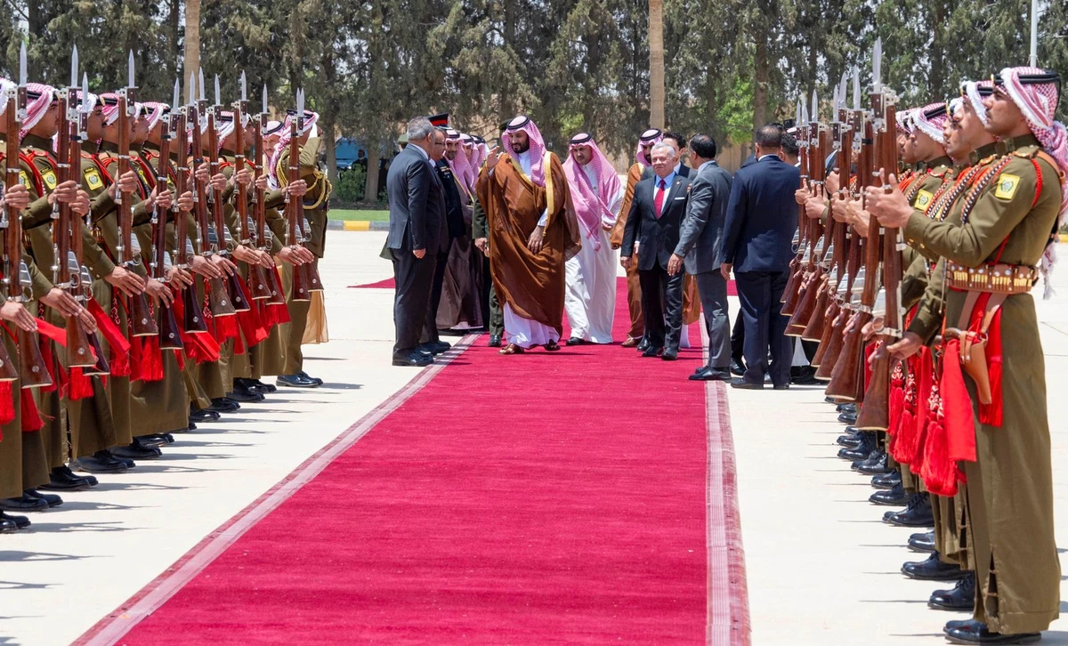 Saudi crown prince leaves Jordan for Turkey