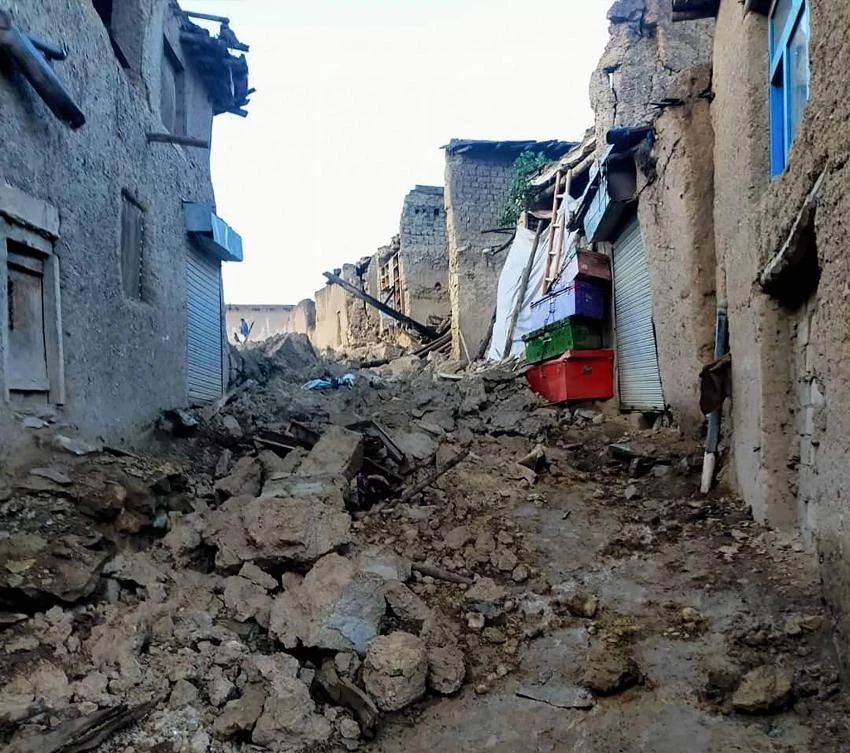 A powerful earthquake struck a remote border region of Afghanistan overnight killing over 920 people and injuring hundreds more, officials said on Wednesday. (AFP)