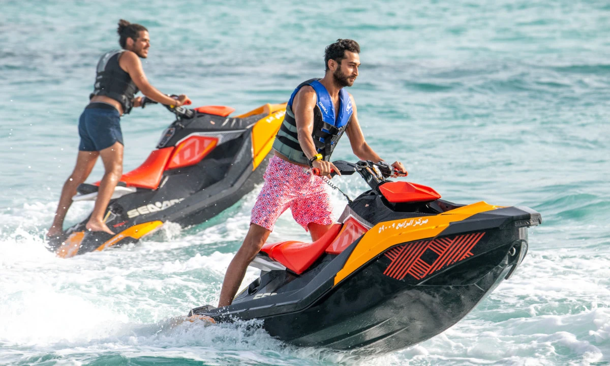 The event offers a range of aquatic activities including jet skiing, speed boats, kayaking, flyboarding, SEABOB scooters, Schiller water bikes and banana boats. (Supplied)