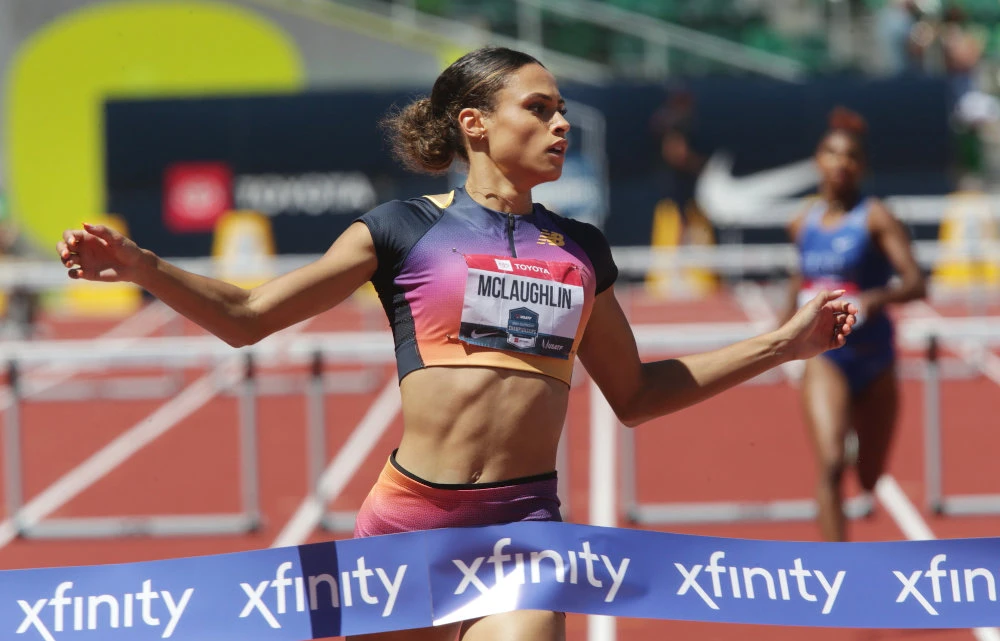 McLaughlin books athletics worlds berth with 400m hurdles world record