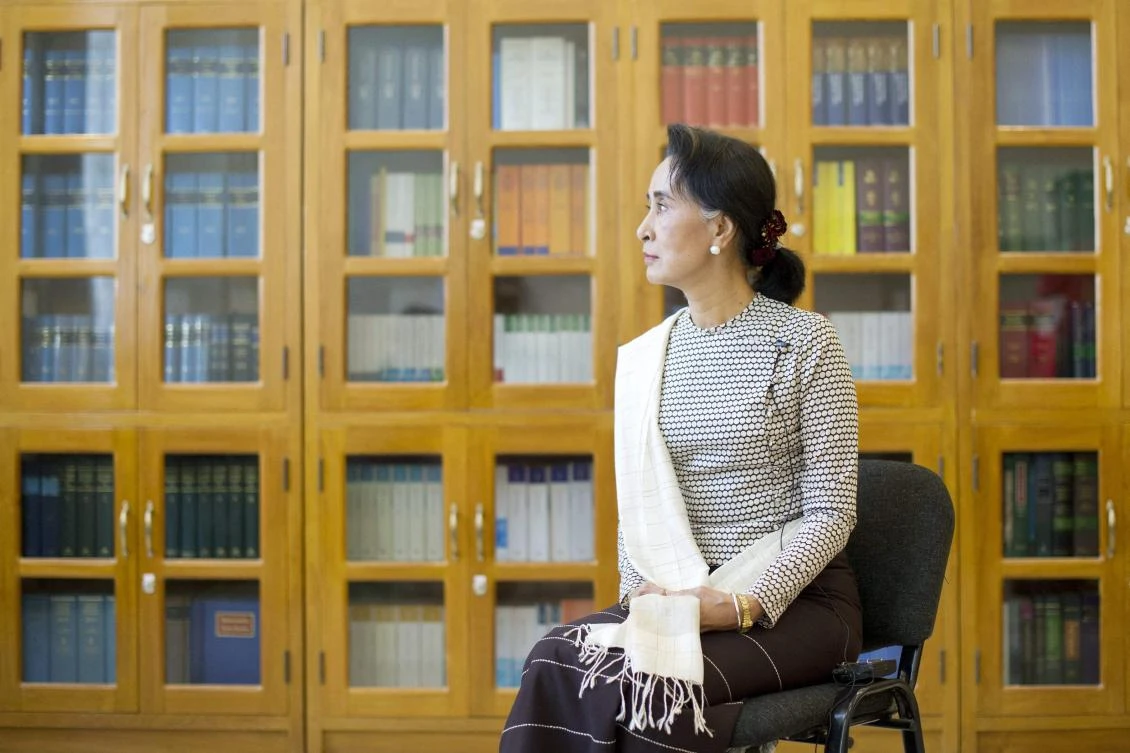 Deposed leader Aung San Suu Kyi had until last week been spared jail and was held in an undisclosed location, despite having several convictions for relatively minor offenses. (AFP)