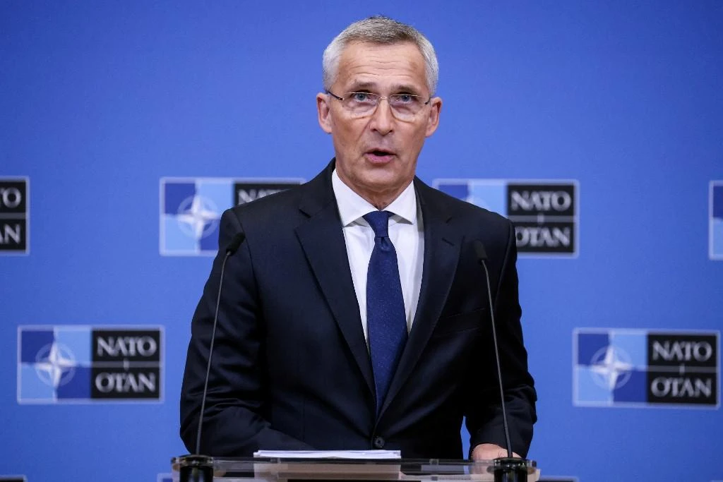NATO’s quick reaction force, the NATO response force, so far has some 40,000 troops. (AFP)