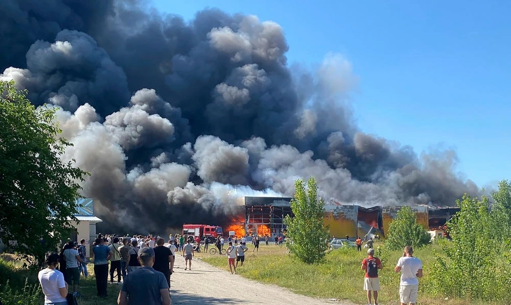 Rescuers dig for survivors after Russian missiles pound Ukrainian shopping mall
