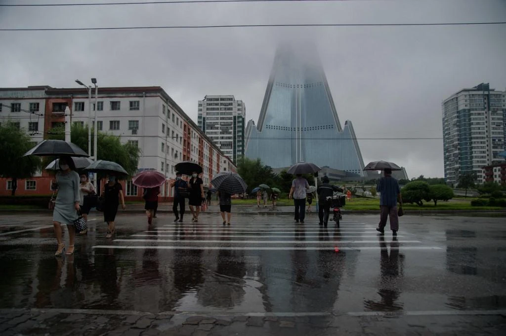 Concerns about the downpour come as North Korea is battling its first domestic coronavirus outbreak. (File/AFP)