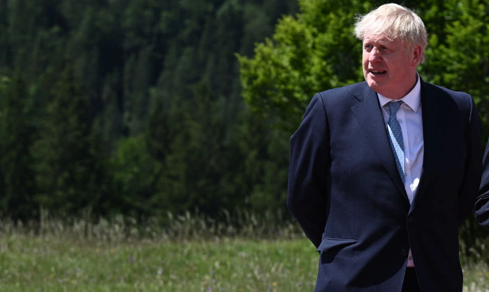 Britain’s Prime Minister Boris Johnson. (AFP)