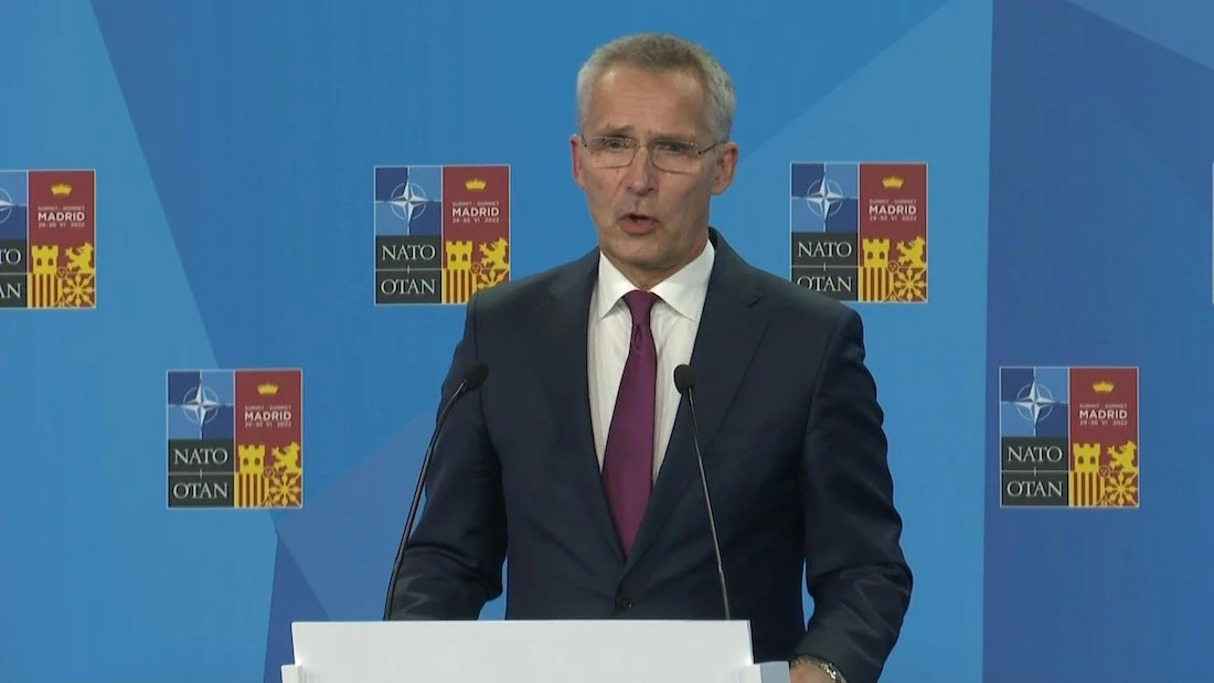 NATO Secretary-General Jens Stoltenberg says the military alliance faces its “biggest challenge” since World War II. (AFP)