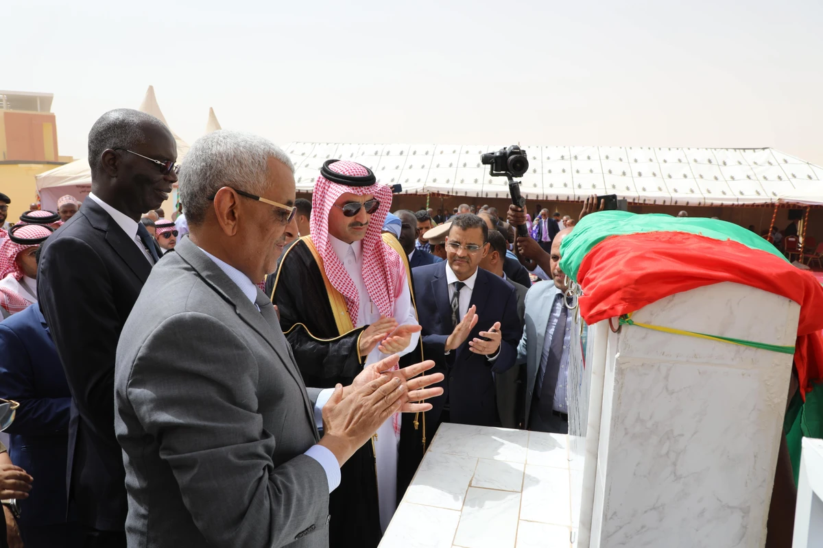 The SFD delegation to Mauritiana was headed by its CEO Sultan bin Abdulrahman Al-Marshad (Supplied)