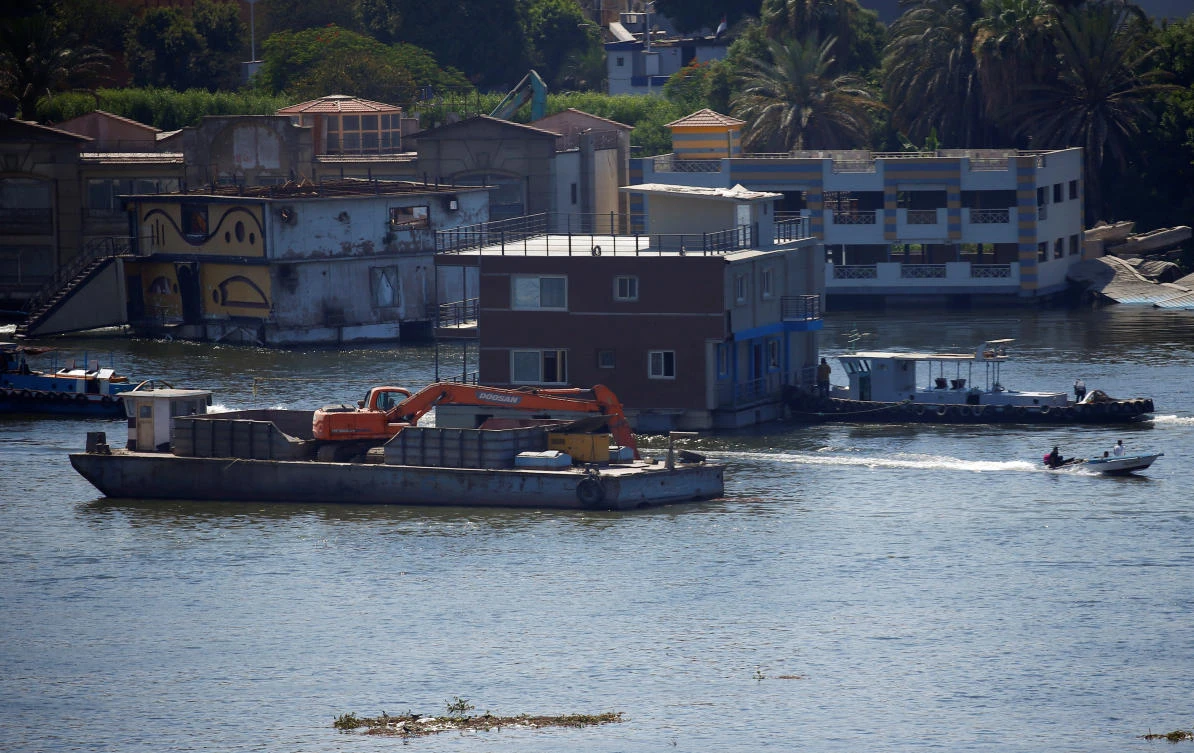 Owners distraught as historic Nile houseboats are removed