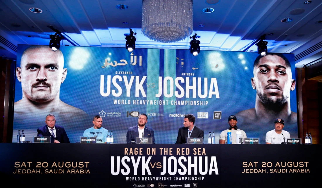 Joshua ‘desperate’ to become world heavyweight champ again in his rematch against Usyk in Saudi Arabia