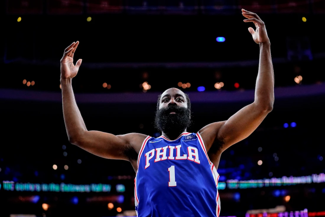 A person familiar with the situation said James Harden chose not to exercise his $47.4 million option for next season. (AP)