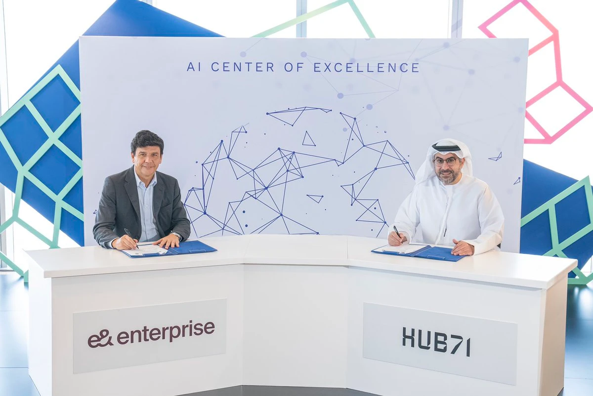 Hub71 and e& enterprise open region's first AI Center of Excellence in Abu Dhabi