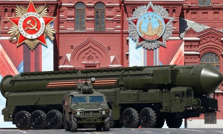 Russia has an estimated inventory of 6,800 nuclear warheads, with 1,710 of them strategically deployed. (Reuters)