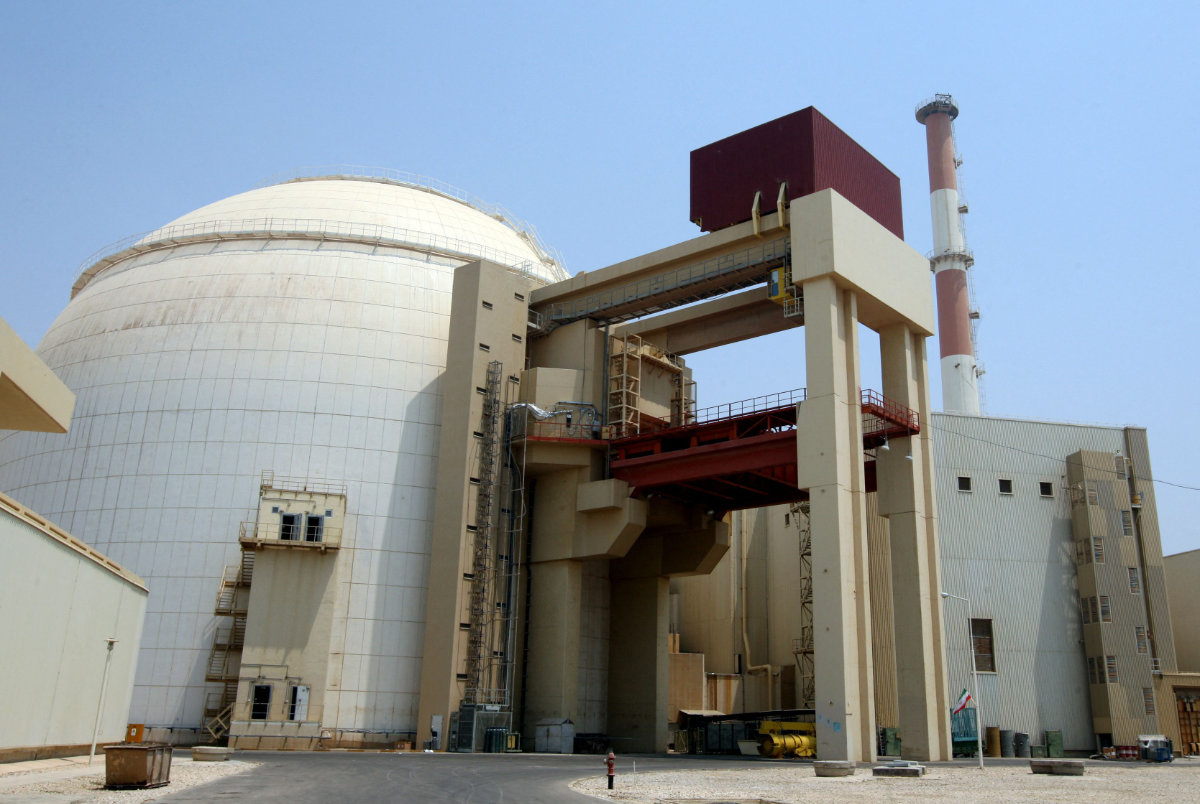 A view of Iran's reactor building at the Russian-built Bushehr nuclear power plant. (AFP)