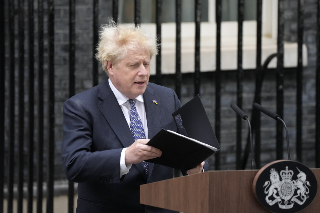 Boris Johnson. (AP)