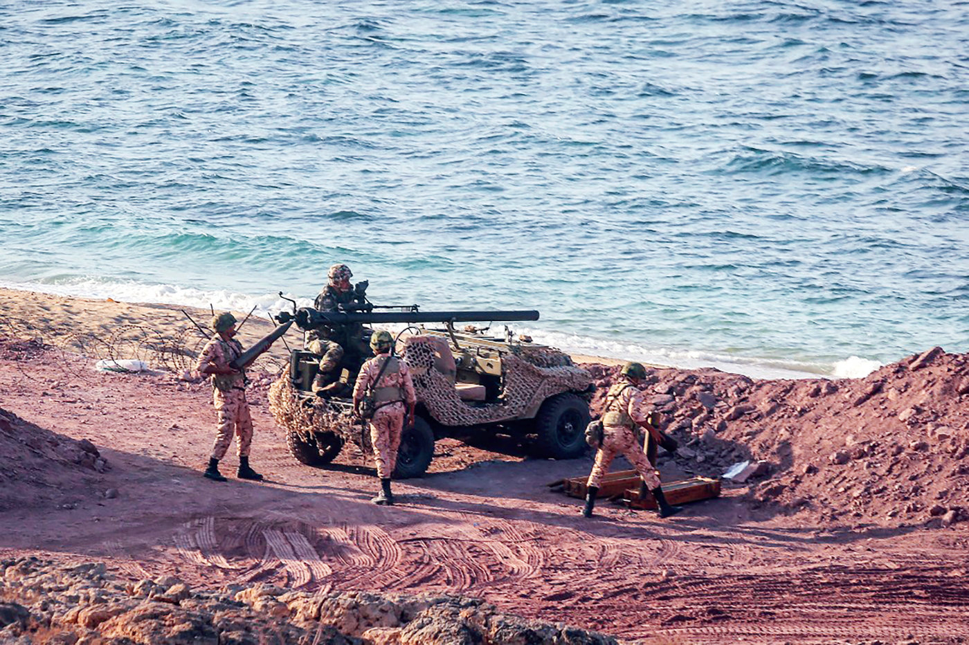 Iran’s Revolutionary Guards have taken part in devastating military campaigns in the region. (AFP file)