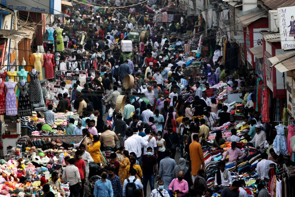The United Nations estimated on July 11, 2022 that the world’s population will reach 8 billion on Nov. 15. (AP)