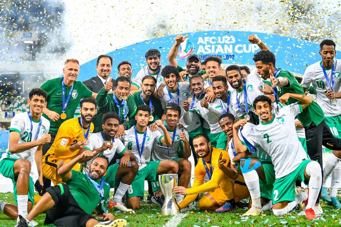 The AFC’s Twitter account generated the highest improvement in impressions. (@SaudiNT)
