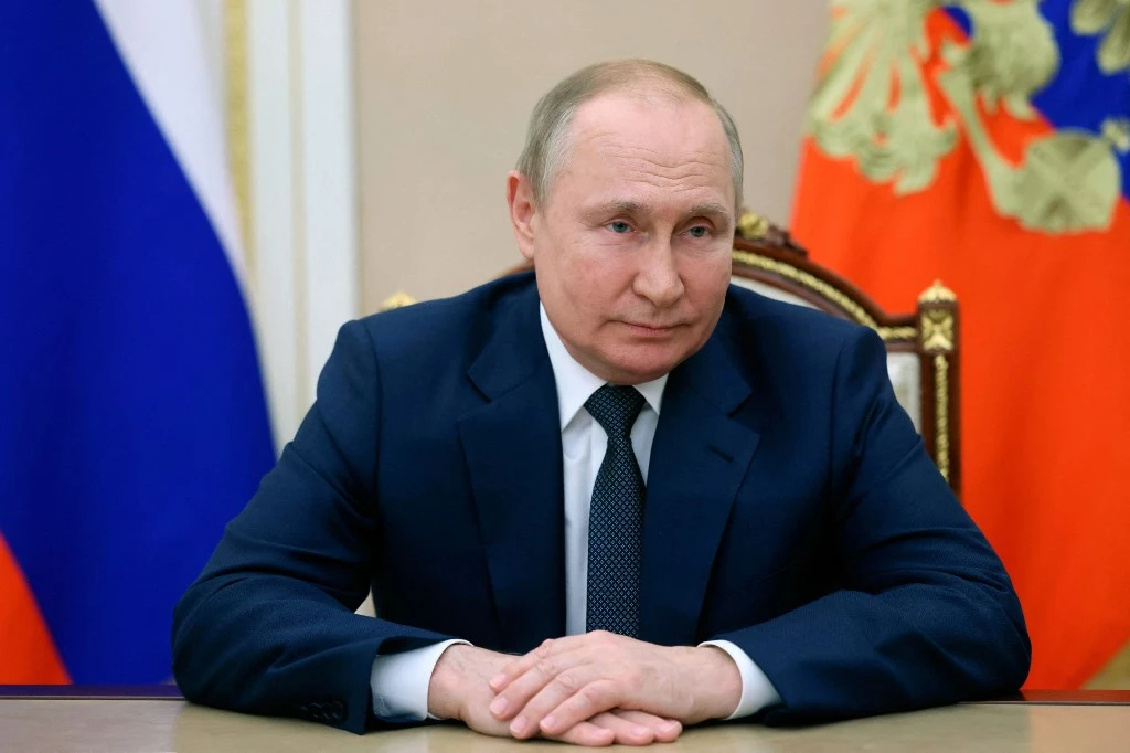 Valdimir Putin’s order named “threats to Russia’s national interests and its economic security” as the reason for the move at Sakhalin-2 (AFP)