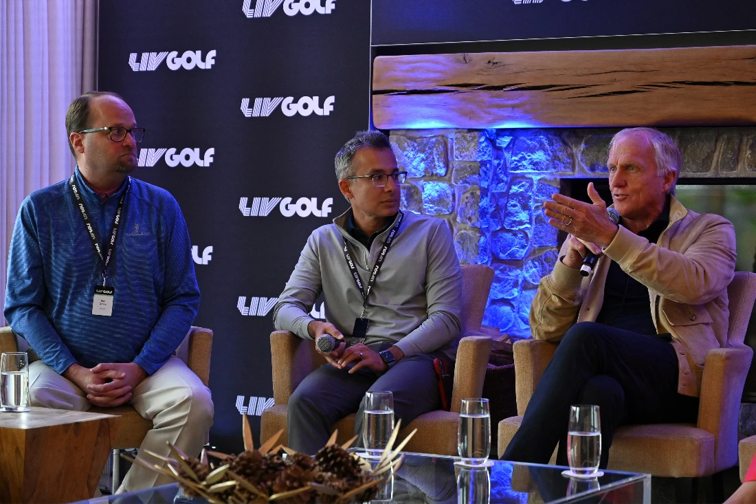 LIV Golf is owned and operated by LIV Golf Investments whose vision and mission are centered around making sustainable investments to enhance the global golf ecosystem. (AFP)