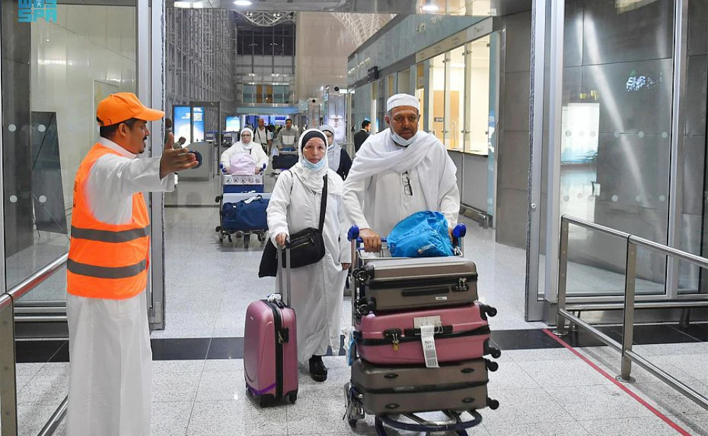 Prophet’s city welcomes over 369,000 Hajj pilgrims. (SPA)