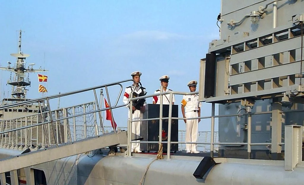 Japanese officials regularly protest the presence of Chinese coast guard vessels in waters near the islands, but it is the first time since 2018 that a navy ship has been spotted there. (AFP file photo)