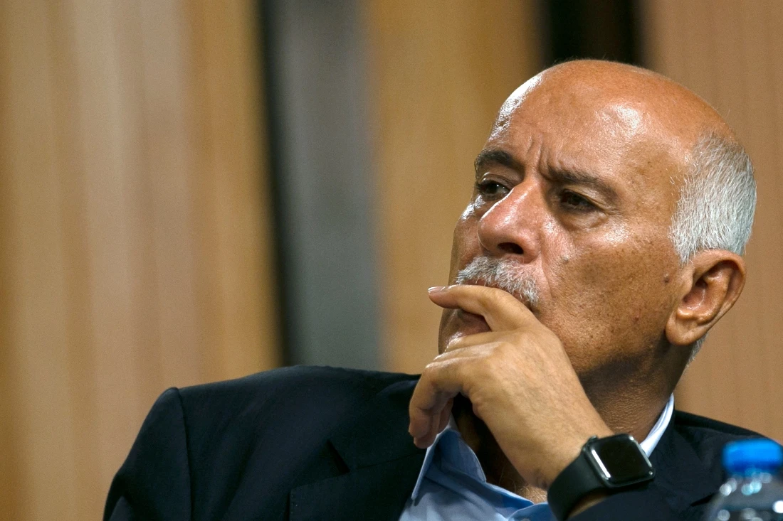 Jibril Rajoub, the secretary of Fatah’s central committee, discussed the latest political developments regarding Palestine. (File/AFP)