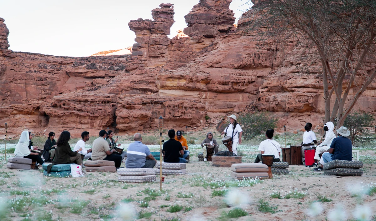 One of the attractions of AlUla is its weather, which is slightly cooler than many other parts of the country during the scorching Saudi summer. (Supplied)