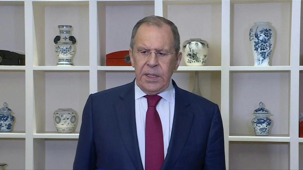 Russian Foreign Minister Sergei Lavrov said Moscow had nothing to be ashamed of from the content of the conversation between the two leaders. (AFP)