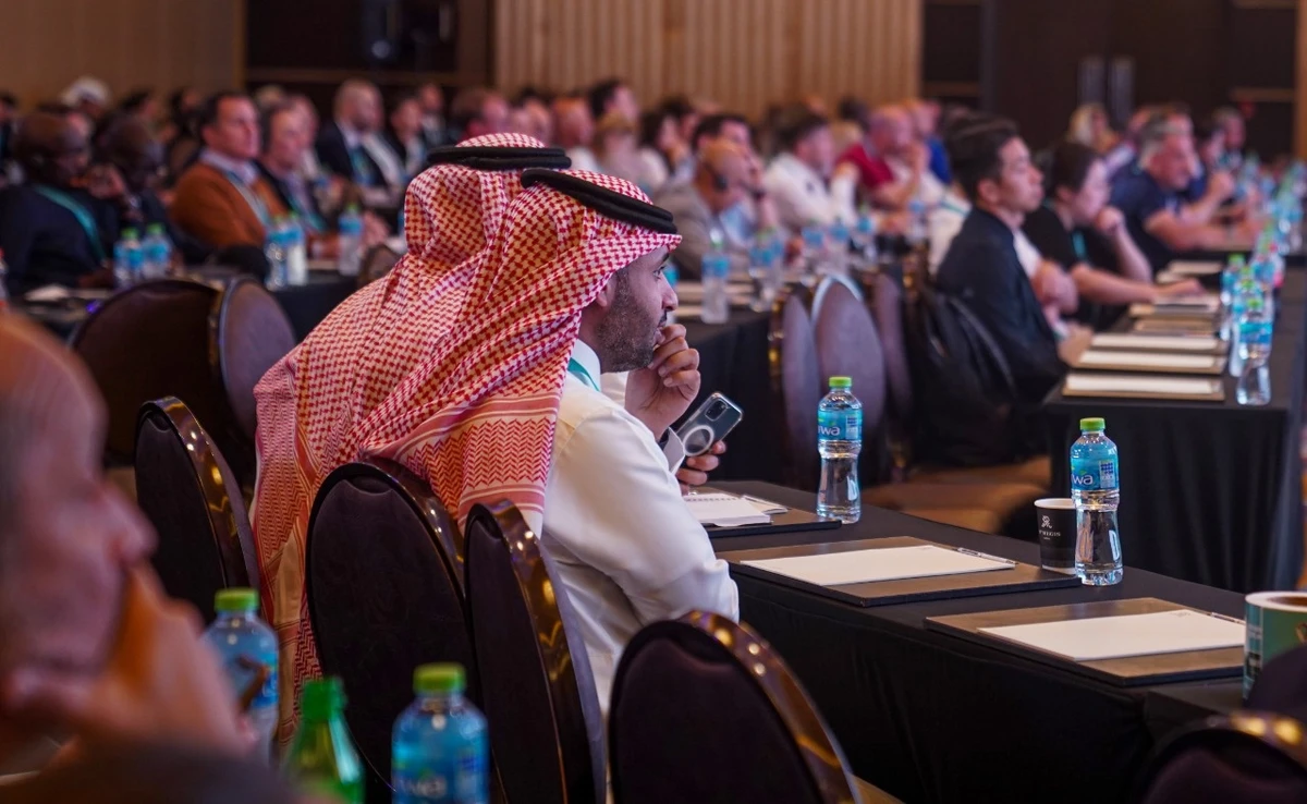 A delegation of the Saudi national team concludes its participation in a workshop for the FIFA World Cup Qatar 2022. (Twitter/@SaudiNT)
