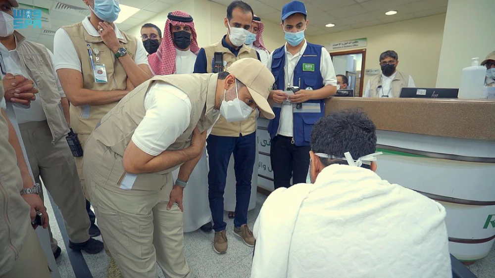 Saudi minister inspects health facilities for Hajj pilgrims