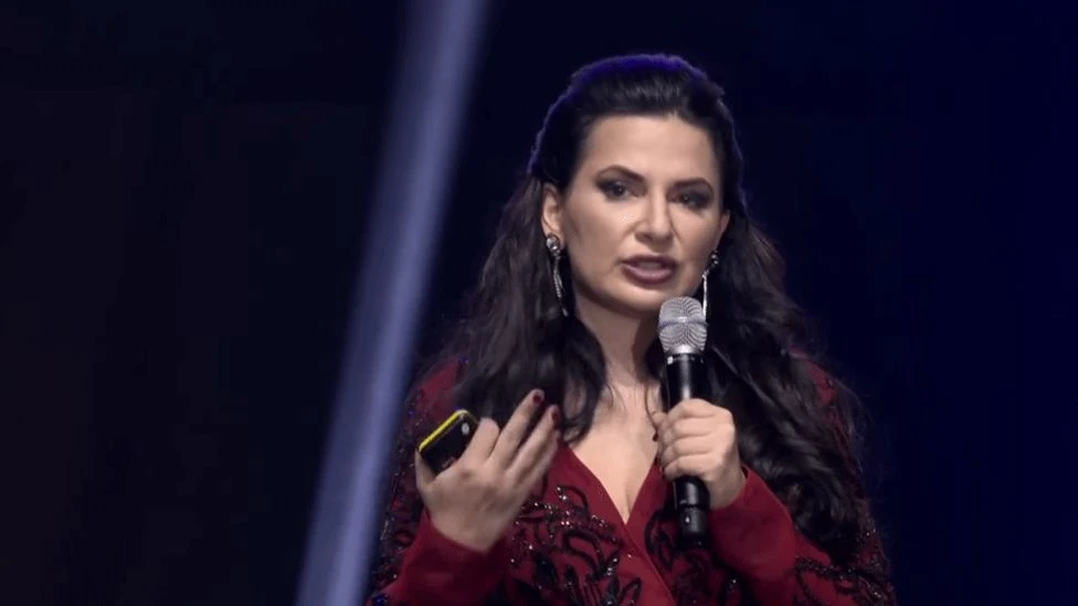 The Bulgarian-born Ignatova founded cryptocurrency OneCoin in 2014 (YouTube)