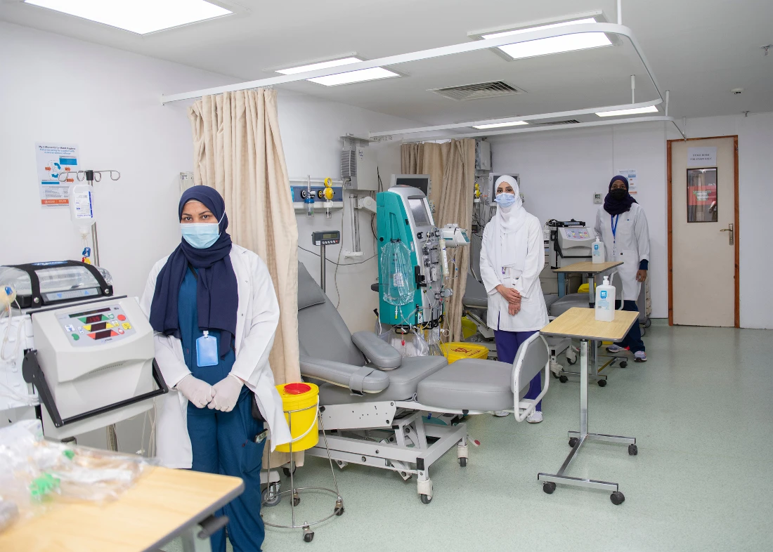 A team of well experienced 57 doctors and 228 nurses are working on 251 dialysis units. (Supplied)