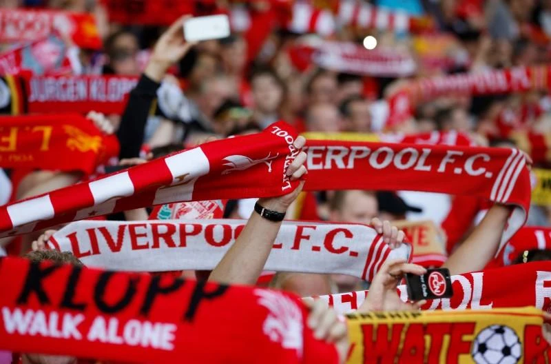 The data showed that Liverpool dominated all other Champions League clubs with a monthly average of 169,600 searches worldwide. (Reuters/File Photo)
