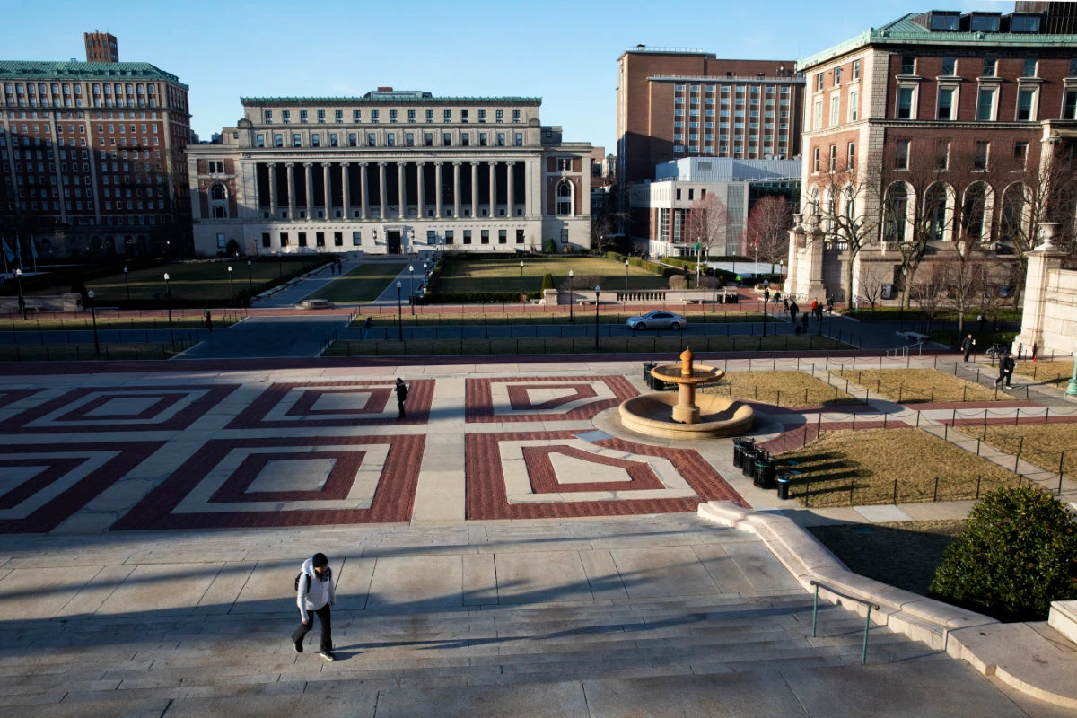 A general view of Columbia University campus. (AP file photo)