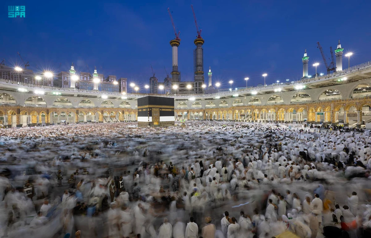 Saudi officials confirm pilgrimage process going smoothly amid advanced security and health services. (File/SPA)