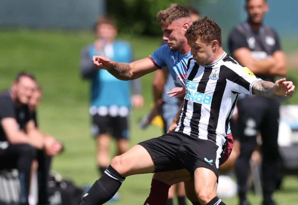 Head coach Eddie Howe said he was delighted with the ruthless display by his Newcastle players against their National League opposition Gateshead. (Twitter/@NUFC)