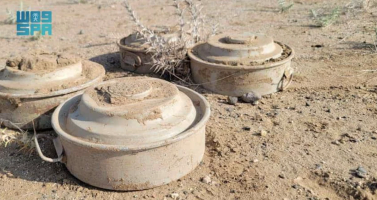 Saudi project clears 350k Houthi mines in Yemen