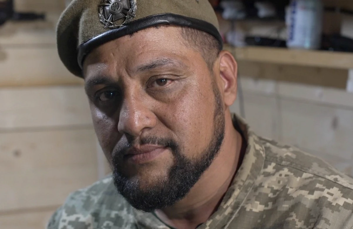 Afghan refugee leading troops in Ukraine receives social media praise