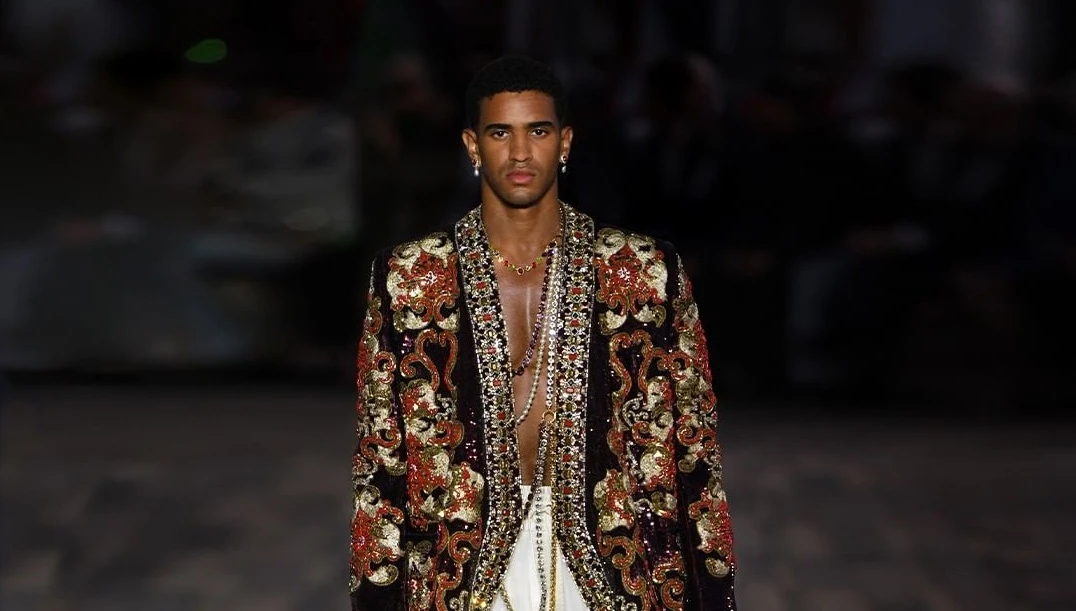 A look from Italian luxury label Dolce & Gabbana’s latest menswear offering, Alta Sartoria. (Instagram)