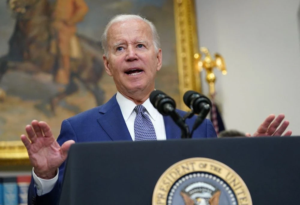 President Biden is scheduled to arrive at Ben-Gurion Airport on Wednesday, and is expected to meet with his counterpart Isaac Herzog, as well as Lapid and other senior officials. (Reuters)