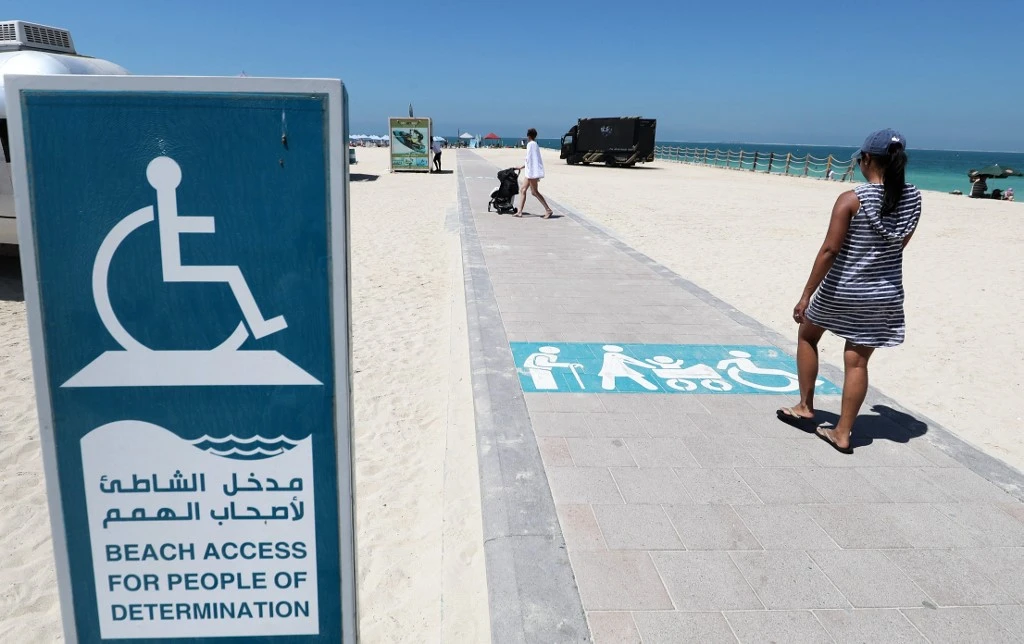 The Dubai government’s latest move for Emirati people of determination is aimed at helping them turn challenges into opportunities. (AFP)