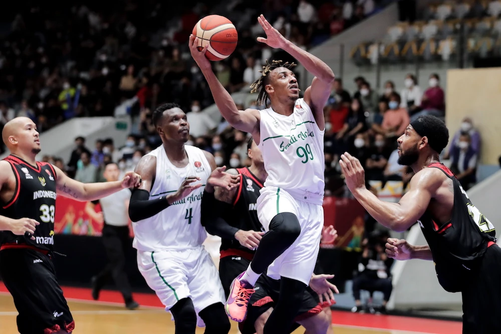 Saudi basketball team lose opener to hosts Indonesia at Asia Cup