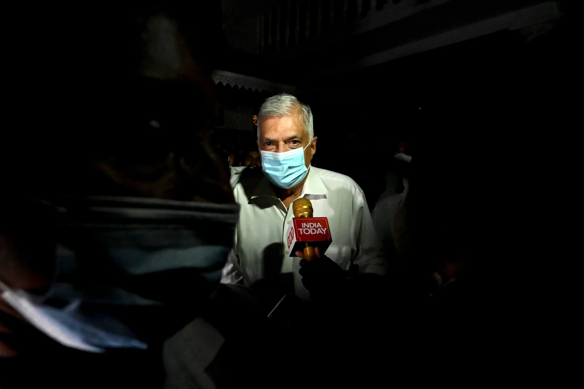 Sri Lankan Prime Minister Ranil Wickremesinghe has been appointed acting president. (FILE/AFP)